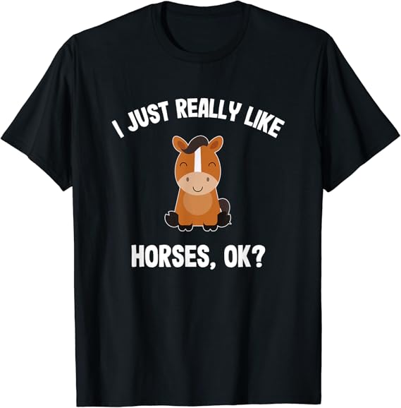 Horse Gift TShirt Amazon.co.uk Fashion